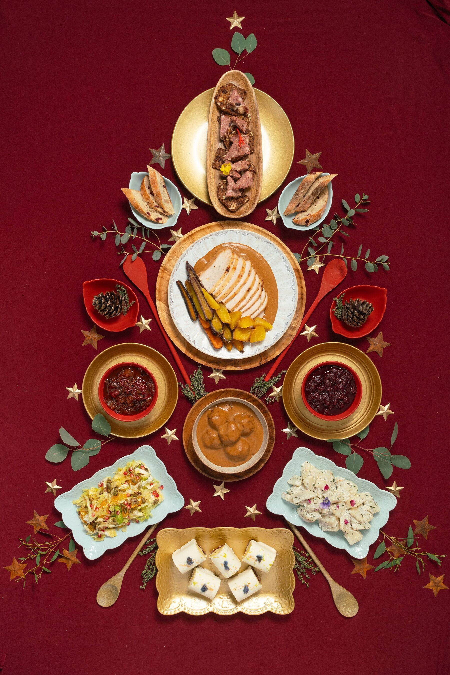 Un menu des Fêtes 2025 signé AvecPlaisirs Chefs Traiteurs