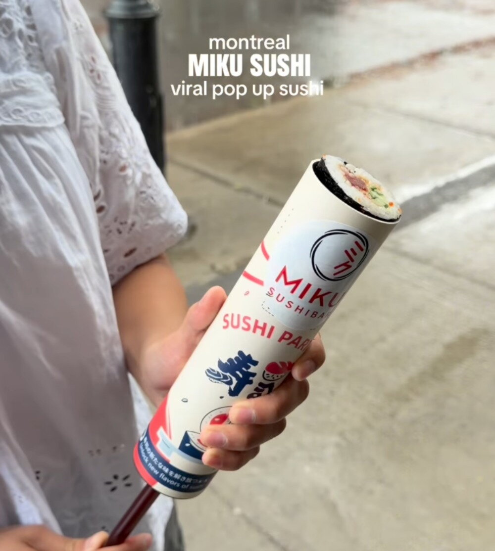 The Viral Sushi Push Pop Trend Has Arrived in Verdun