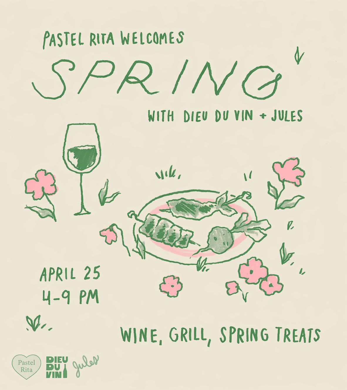 Come Celebrate Spring at Pastel Rita This Saturday