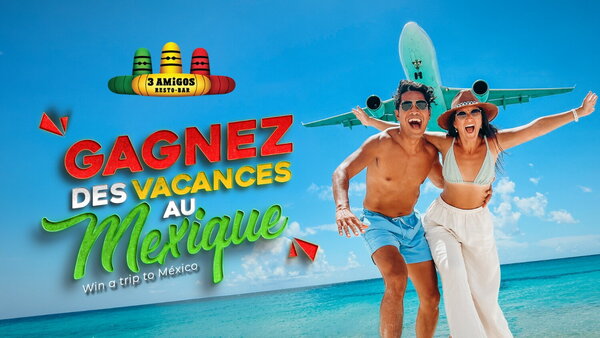 Tacos, tequila et voyage au Mexique : 3 Amigos transforme Montréal en grande fête