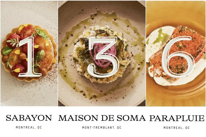 Air Canada classe trois restaurants montréalais parmi les meilleurs du Canada