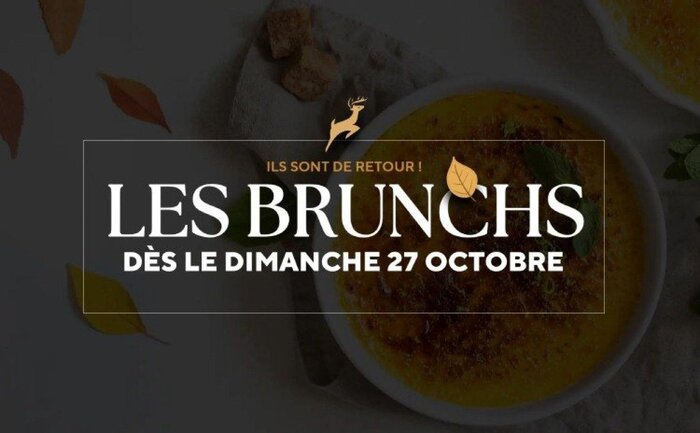 Le retour de nos brunchs dautomne au Restaurant L&Eacute;lan - Parcours du Cerf