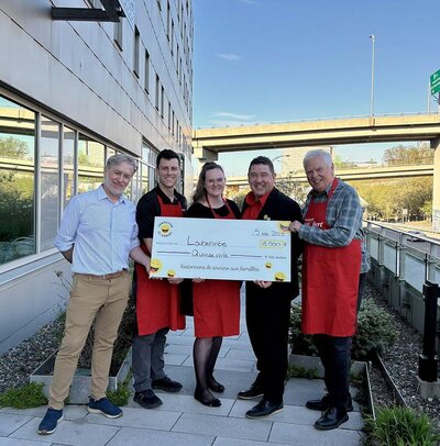 Une D&eacute;cennie Dengagement du Groupe Martin et de la Fondation St-Hubert