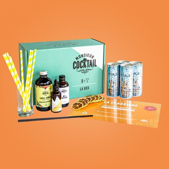 Monsieur Cocktail lance la première boîte de prêt-à-mixer