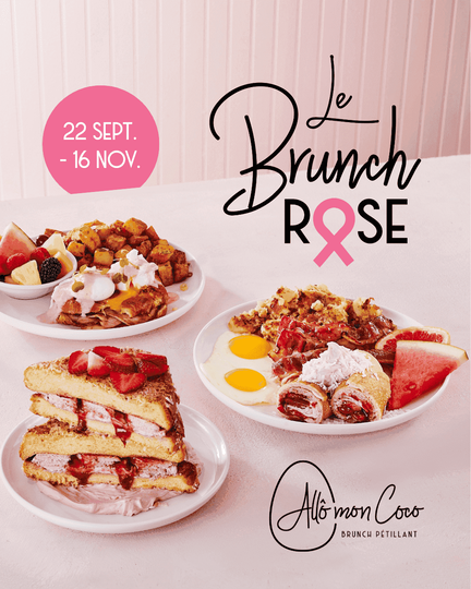 All&ocirc; mon Coco sengage : un brunch rose pour faire la diff&eacute;rence