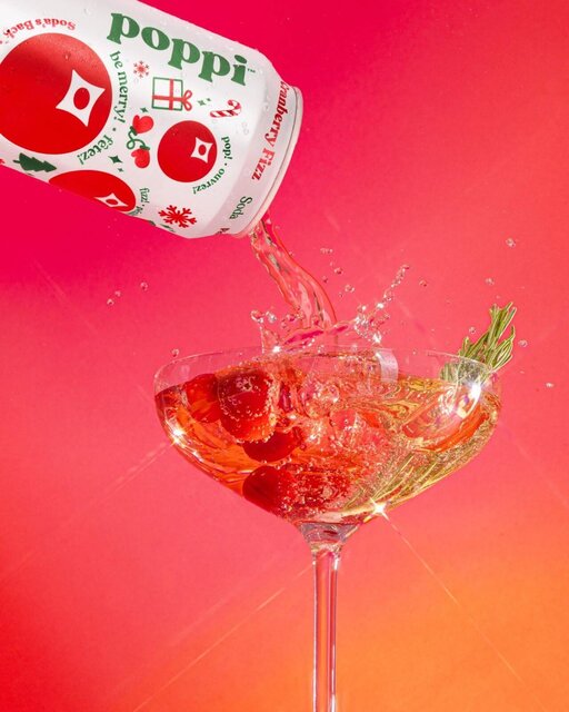 Poppi Brings Holiday Cheer with a Limited Edition Drink