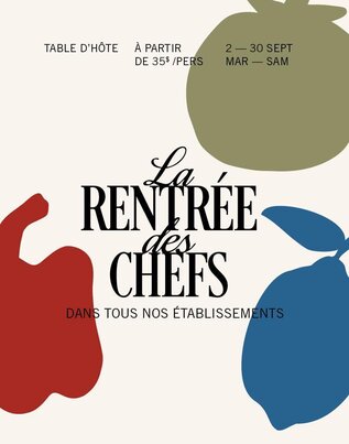 LA RENTR&Eacute;E DES CHEFS Arrives at Quartier DIX30 Restaurants