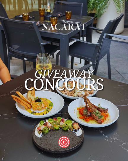 Concours : Courez la chance de gagner un souper et des cocktails à la Terrasse Nacarat