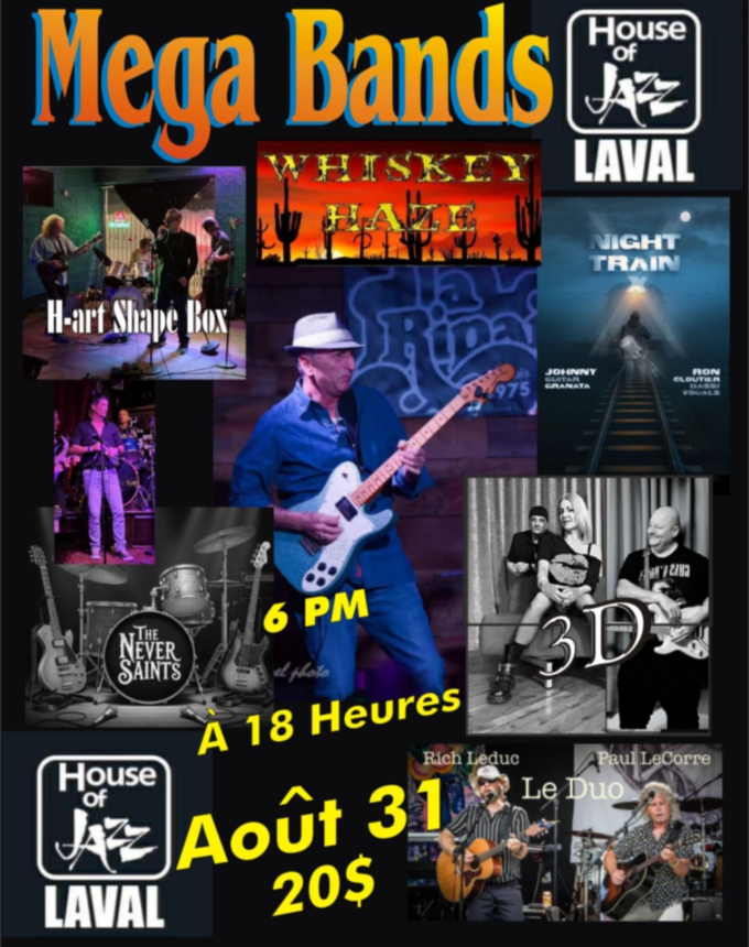 Mega Bands at Maison du Jazz (House of Jazz) - Event