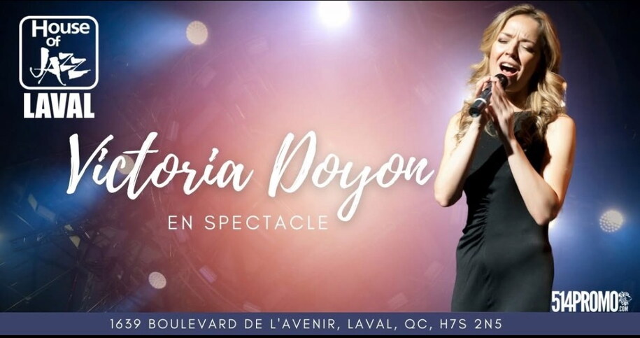 à 19h - Victoria Doyon chez Maison du Jazz (House of Jazz) Événement