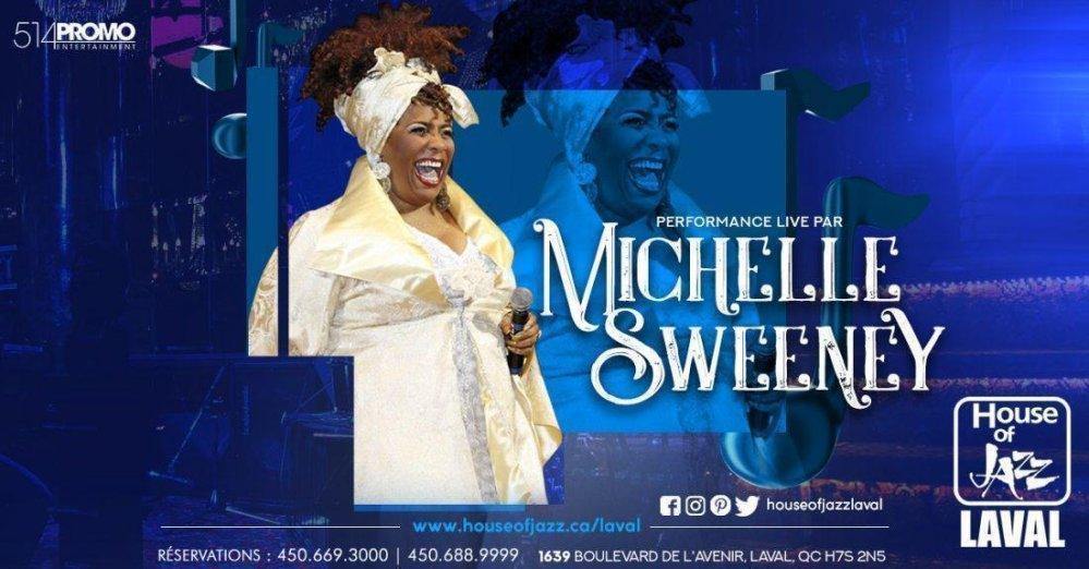 à 20h - Michelle Sweeney chez Maison du Jazz (House of Jazz) - événement