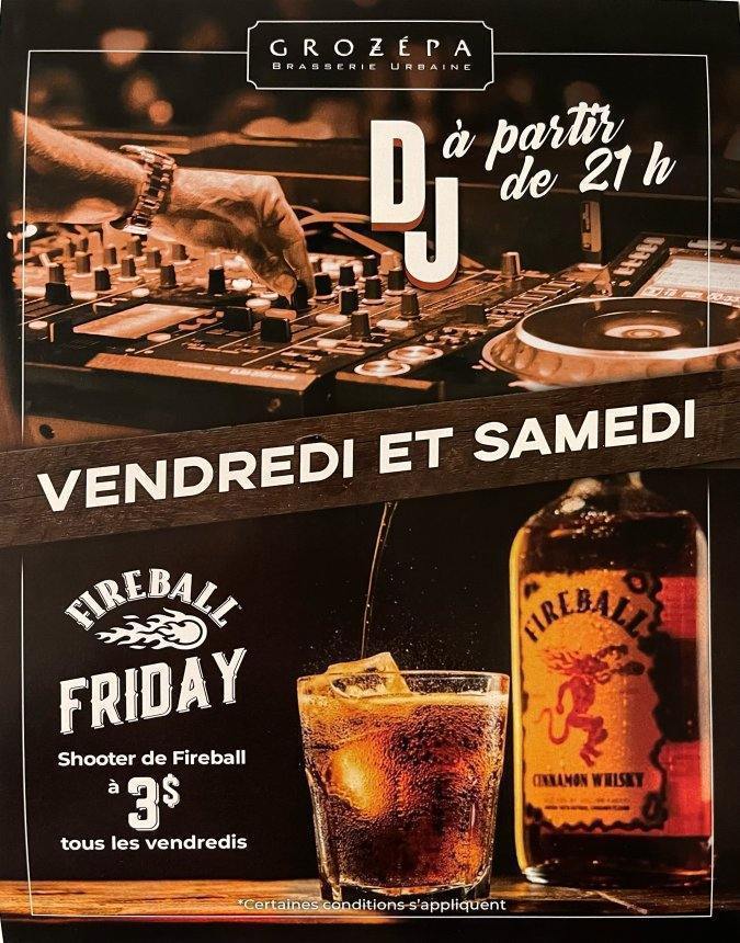 Soirées DJ au Grozepa - événement