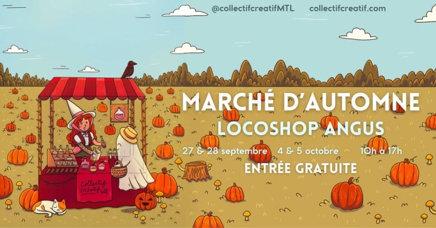 A Creative and Local Autumn Market Collectif Créatif Montréal - Event