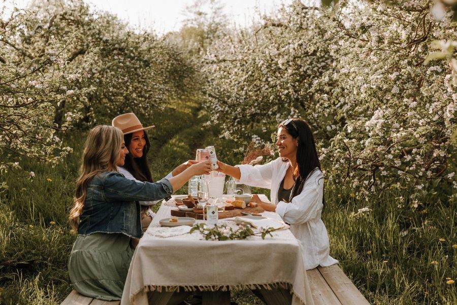 Picnics Among the Blooming Orchards at Domaine Lafrance - Event