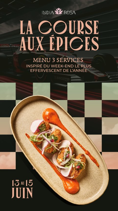 Spice Race - Experience F1 Through the Flavours of India Rosa! - Event