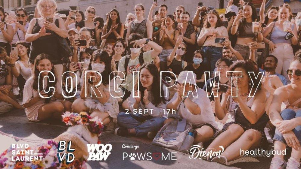 Corgi Pawty: Le plus grand rassemblement de corgi de Montréal revient! - événement