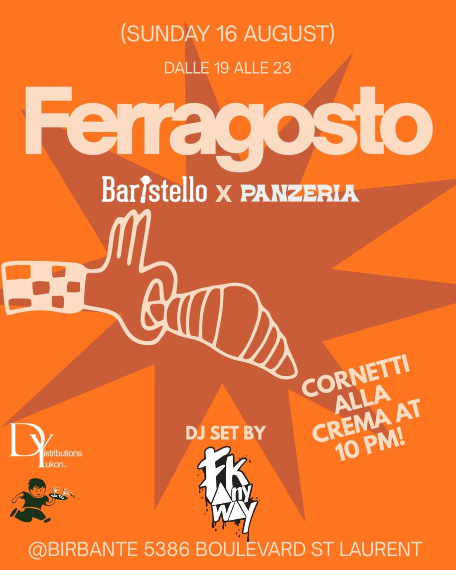 FERRAGOSTO chez Birbante Événement