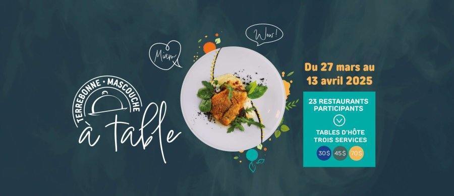 Terrebonne | Mascouche à Table 2025 : A Must-Try Culinary Event! - Event