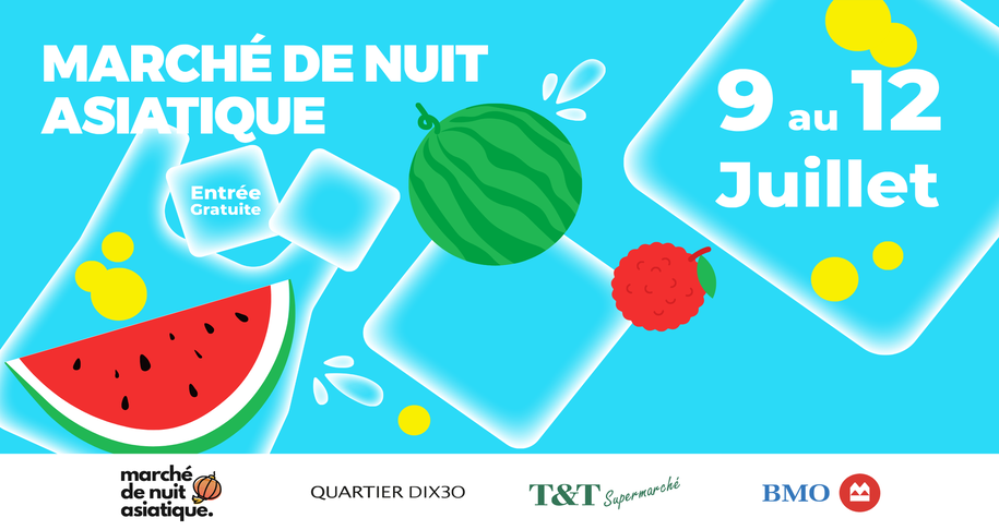 Marché de Nuit Asiatique Brossard Dix30 2026