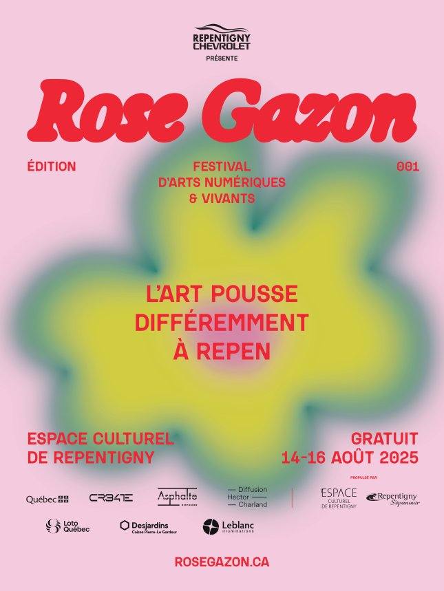 ROSE GAZON 2025 - A Bold New Art Festival in Repentigny - Event