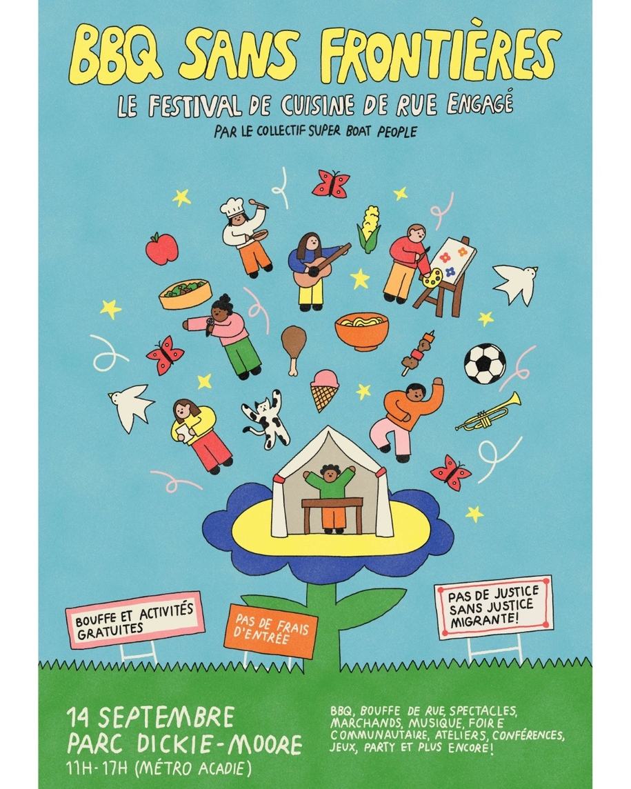 BBQ sans frontières : Premier festival de cuisine de rue à Parc-Ex - événement