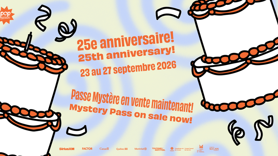 Festival International de Musique POP Montr&eacute;al 2026
