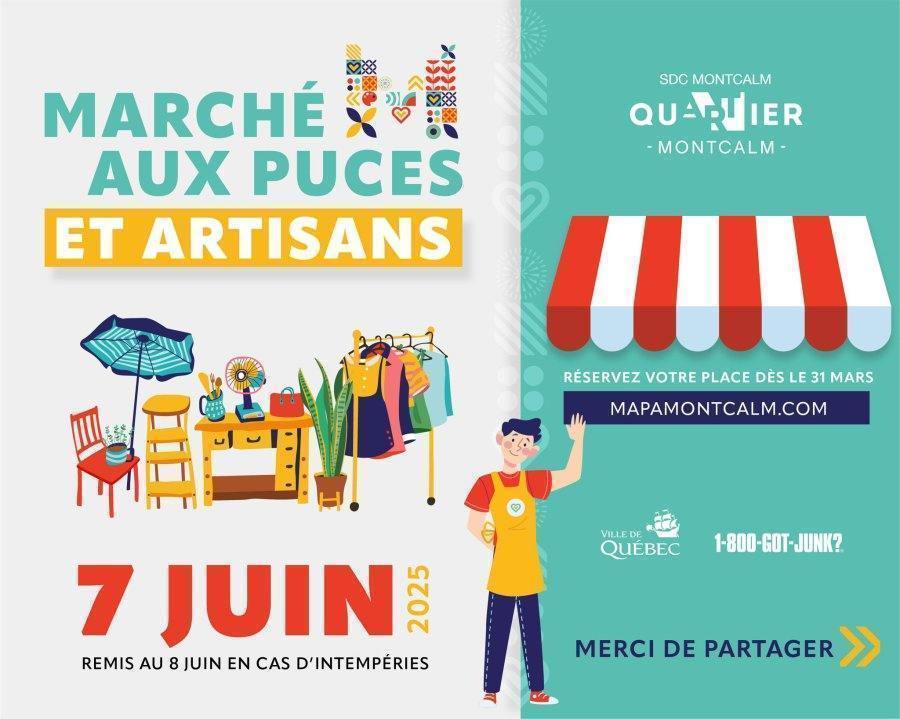 Marché Aux Puces et Artisans de Montcalm - Event
