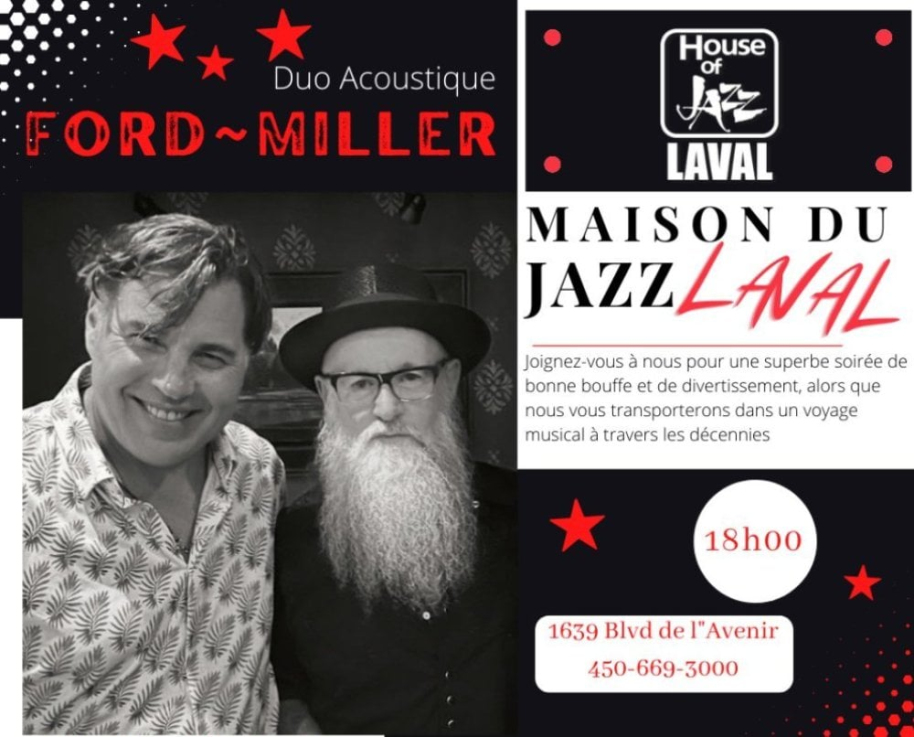 Keith Ford and Glenn Miller at Maison du Jazz (House of Jazz) - Event