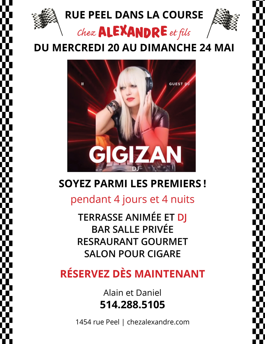 Grand Prix à Chez Alexandre
