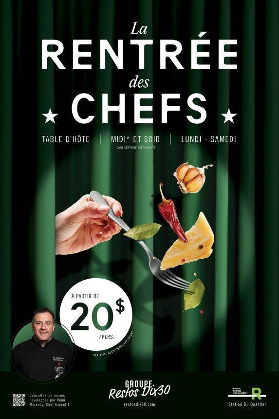 LA RENTRÉE DES CHEFS! - événement