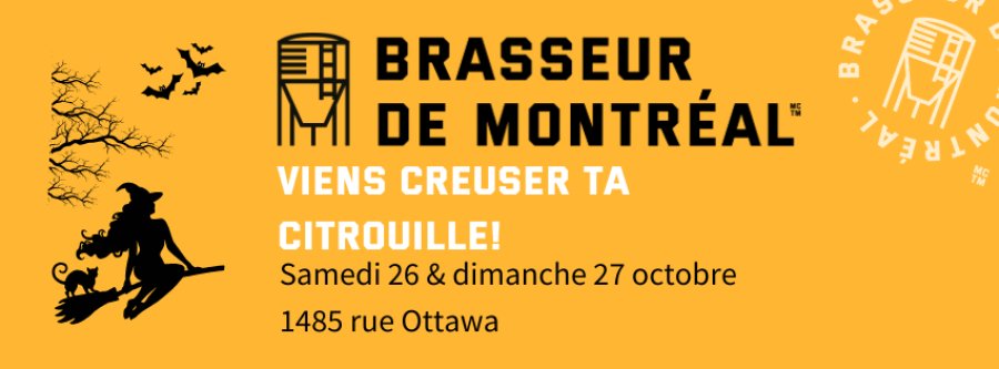 Come Carve Your Pumpkin at Brasseur de Montréal - Event
