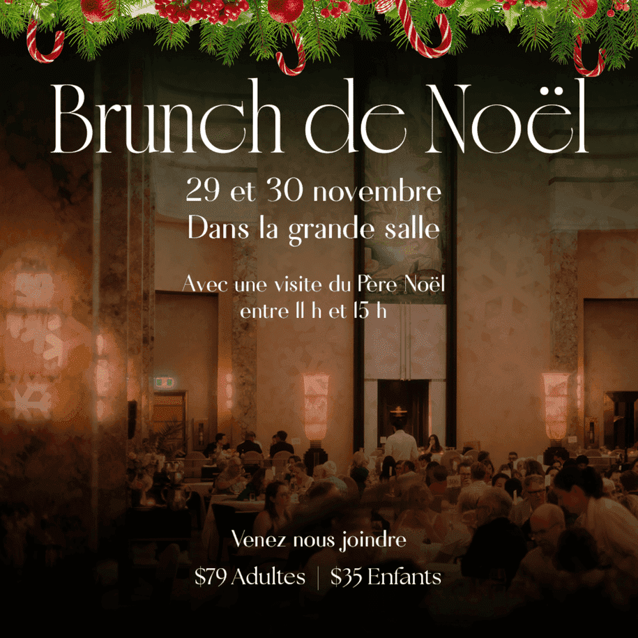 Brunch du Père Noël au Restaurant Le 9e - événement