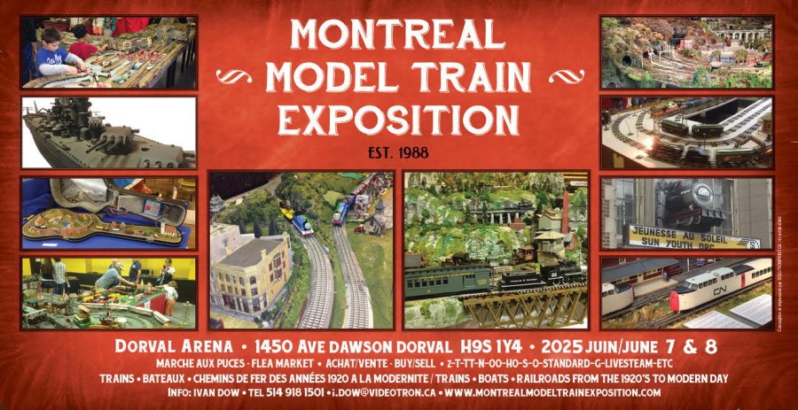 L'Exposition de Trains Miniatures de Montréal - événement