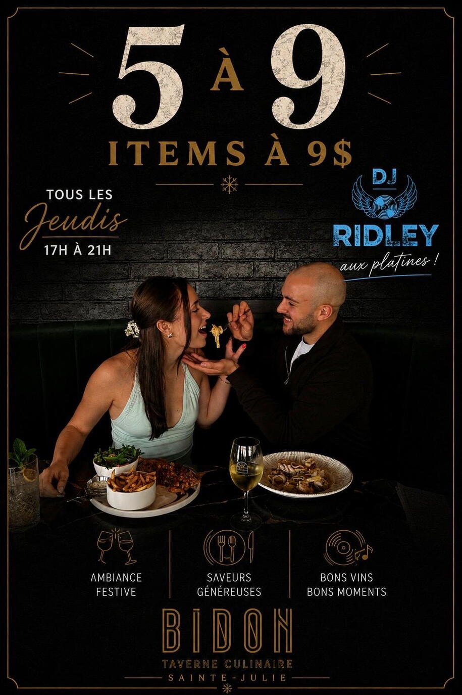 Soirée DJ tous les jeudis