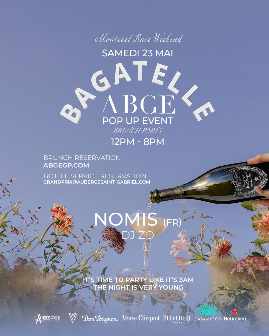 Grand Prix Bagatelle at L'Auberge Saint Gabriel - Event