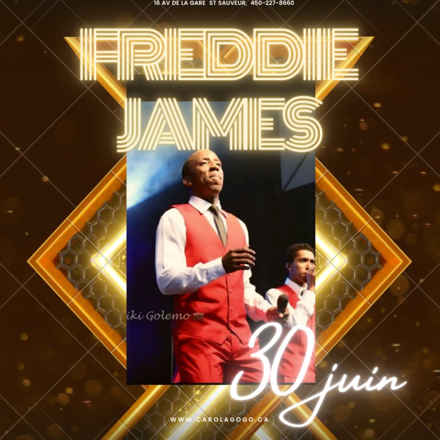 Freddie James at Carol à Gogo - Event