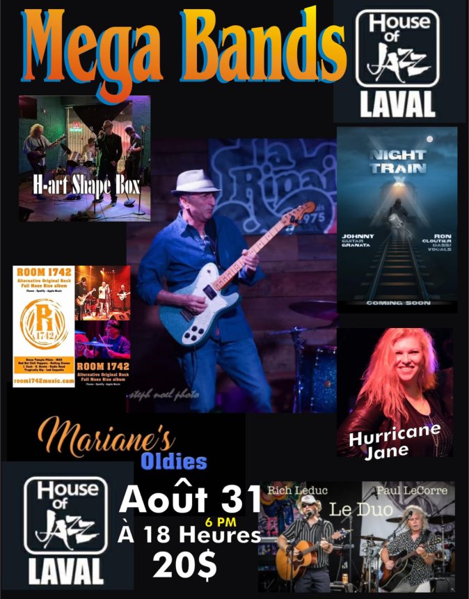 Mega Bands at Maison du Jazz (House of Jazz) - Event