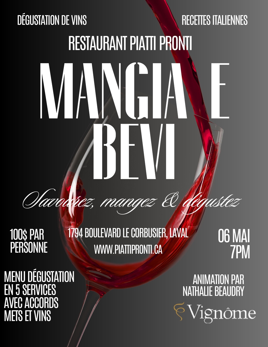 Soirée Mangia & Bevi