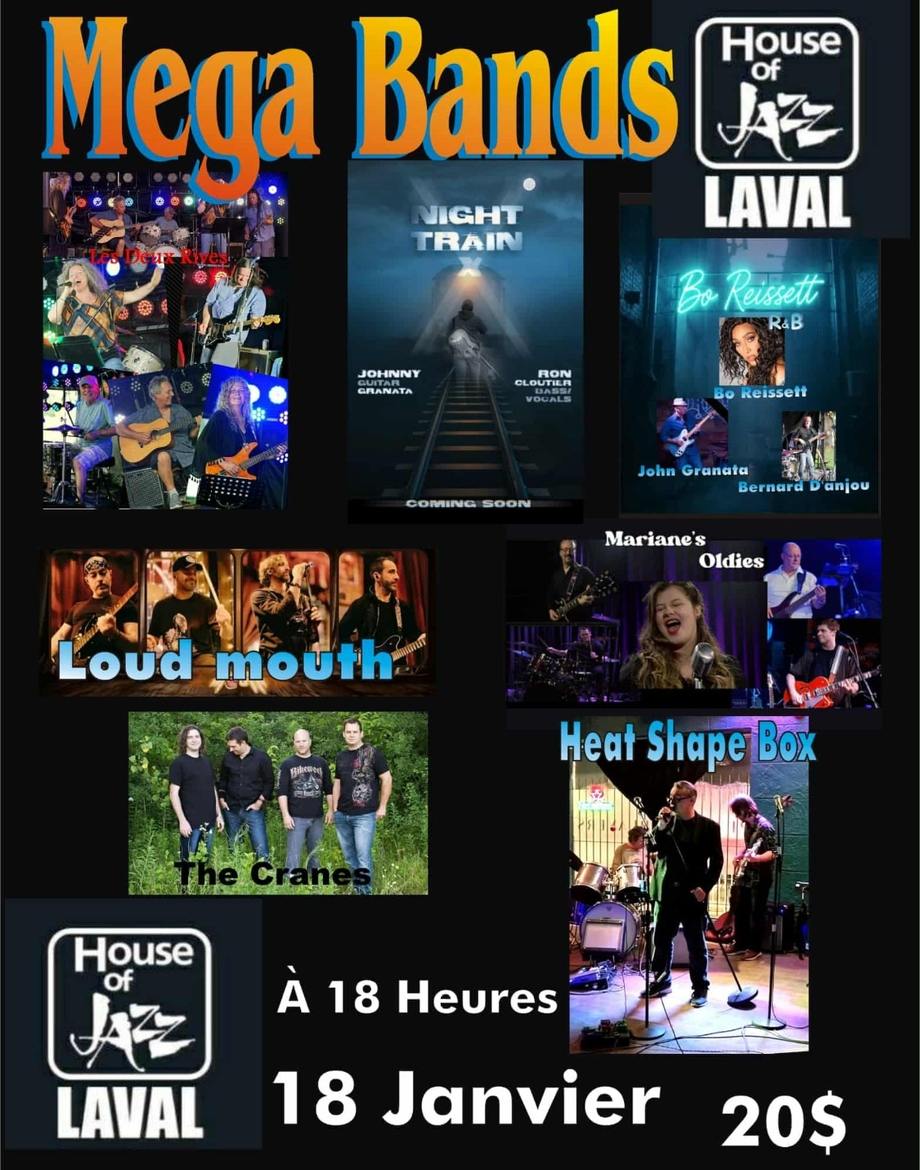 Mega Bands chez Maison du Jazz (House of Jazz)