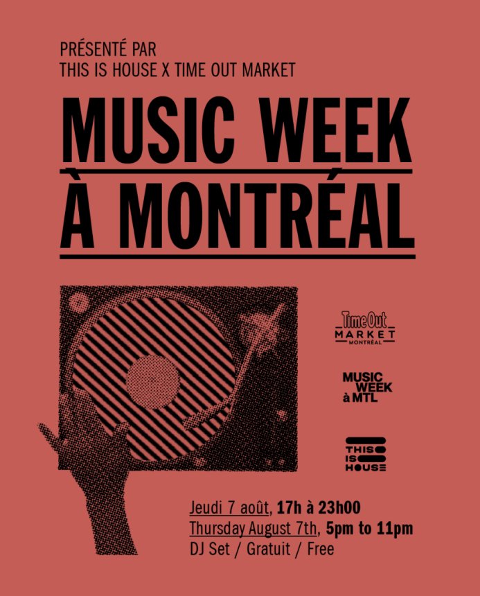 Music Week Montréal at Time Out Market Montréal - Event