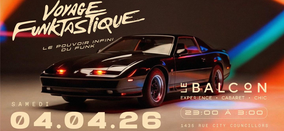Voyage Funktastique - The Infinite Power of Funk at Le Balcon