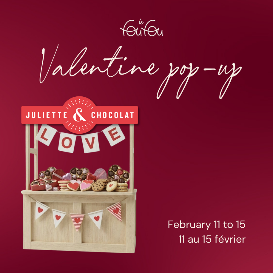 Pop-up Juliette & Chocolat pour la Saint-Valentin Événement