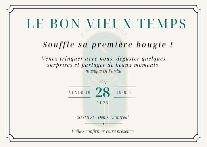 Celebrate Our 1st Anniversary with Us!