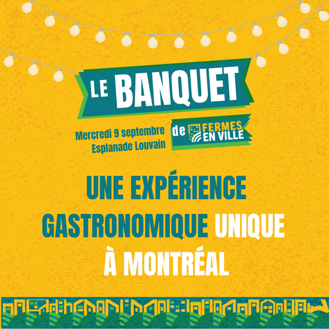 Banquet de Fermes en Ville Événement