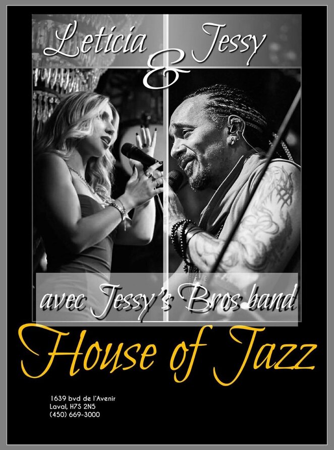 Jean-Christophe Germain & Leticia Jimenez at Maison du Jazz (House of Jazz) Event
