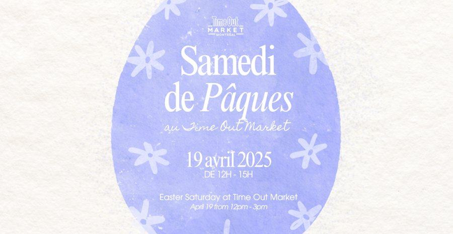 Activités familiales de Pâques au Time Out Market Montréal