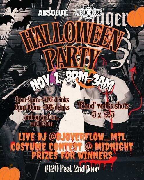 Fright Night at McLeans Public House