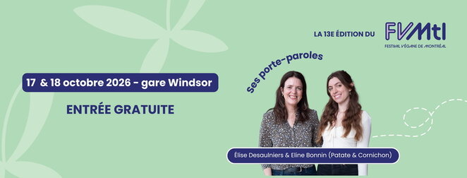 Festival végane de Montréal 2026 Événement