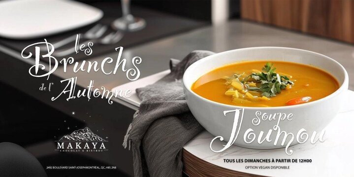 Soupe Joumou - Les brunchs de lautomne (tous les Dimanches)
