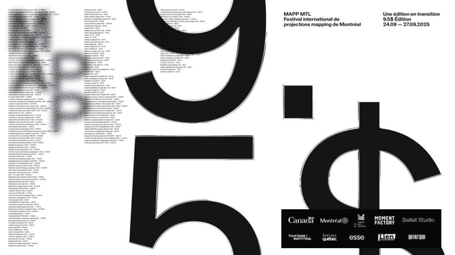 MAPP_MTL 9.5 : une édition spéciale pour soutenir lavenir du festival